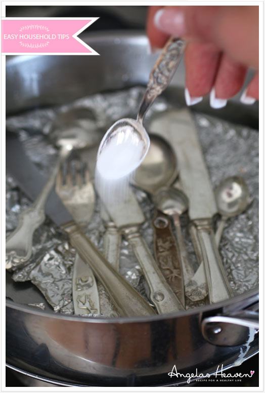 How to clean silver on sale candlesticks